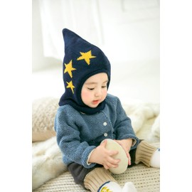 Baby Winter Hat Scarf Set, Unisex Infant Toddler Kids Hat Scarf