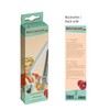 Westmark Kirschentkerner, Retro-Verpackung, Aluminium, 14 x 4 x 2,5 cm,