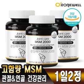 Roniwell 로니웰 관절&연골 더블케어 MSM 2000 1,011.5mg360정(6개월분)