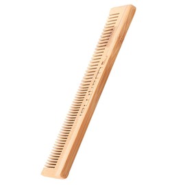 Minkissy Wooden Hair Detangling Comb Dense Teeth for Curly and Straight Hair Portable Styling Tool for Women No Handle Design for Comfortable Control and Styling Versatility