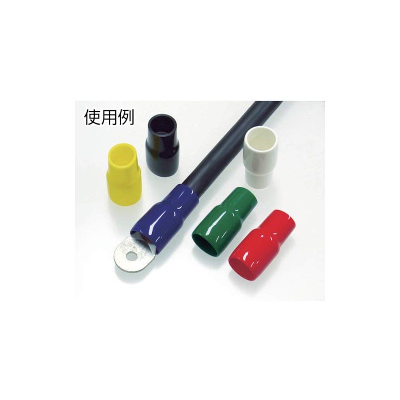 TRUSCO (torasuko) TCV Cap for 38.00 MM2 White 10 Pack