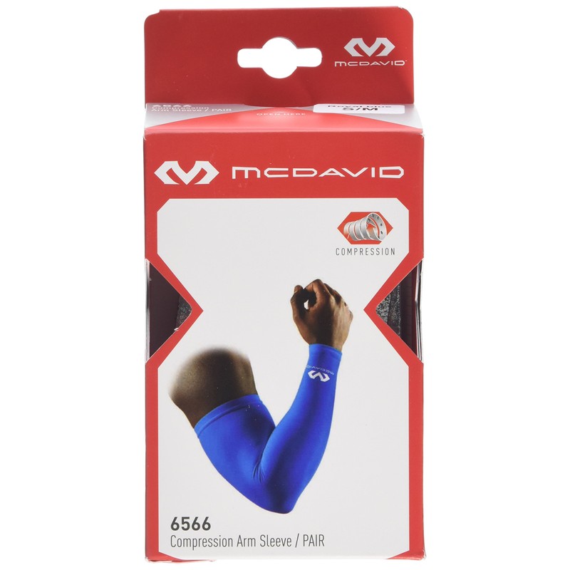 McDavid Erwachsene Kompressions-Armstulpe, Royal Blau, S/M, 6566R