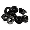 M5 Serrated Flange Nuts Flanged Locknuts, Stainless Steel 18-8 (304),