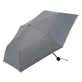 LIEBEN-0741 Folding Parasol Cool Plus UV Thermal Shielding Mini Umbrella, Plain, Women's, 21.7 inches (55 cm) x 6 Ribs, 100% Light Blocking, Fabric Uses 100% UV Protection, 1st Grade Light Shielding