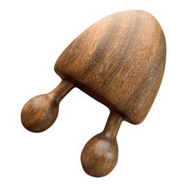 Head Massager Scalp,Wooden Natural Facial Massager Tool - Personal Care Supplies for Neck Headspa Shower Relaxation Home Salon Yoga Travel Meditation Aromatherapy