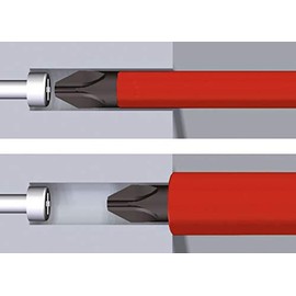 Wiha PZ1 x 80mm Slim Fix VDE Screwdriver