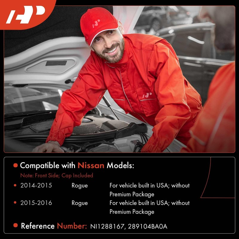 A-Premium Fit for Nissan Rogue 2014 2015 2016 Windshield Washer