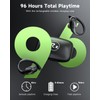Wireless Earbuds Bluetooth Headphones Wireless Charging Case LED Display 40H
