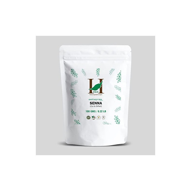 H&C Senna (Cut & Sifted) - 100g Pack | Herbal