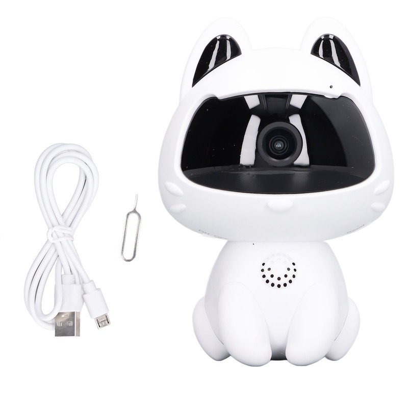 Wireless Security Camera Motion Detection Two Way Voice Robot Pet