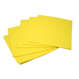 Sleek Style® Multi-Purpose Cleaning Cloths Pack of 6 Cleaning Cloths for Kitchen Super Absorbent Kitchen Dish Towels Rags Washing Wipes Yellow Cleaning Cloths Lint Free Cloths for Cleaning 38 x 40 cm