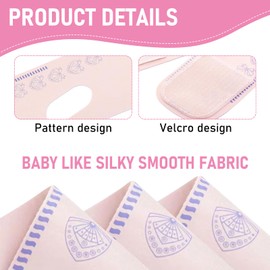 V Edge Patches Face Lift Face Bands, V Line Lifting Mask Chin Strap for Sleeping Chin Strap Faces Lift Mask, Reusable Contouring Sleeping Anti-Wrinkle Band (Pink)
