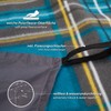 Uquip Scotty Polar Fleece Checquered Picnic Blanket, Scotty M (150