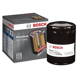 BOSCH 3422 Premium Oil Filter with FILTECH Filtration Technology - Compatible with Select Chrysler; Dodge Durango, Ram; Ford E-150, Edge, Escape, Flex, Focus, F-150, Mustang; Jeep; Mazda + More
