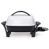 Presto 06620 11-Inch Electric Skillet,Black/White