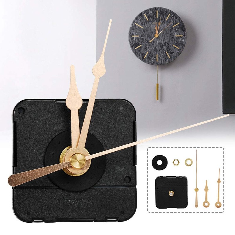 Carkio High Torque Clock Movement,17/25 Inch Long Shaft Clock Movement