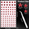264Pcs Star Face Gems Eye Gems, Self-Adhesive Face Jewels Rhinestones
