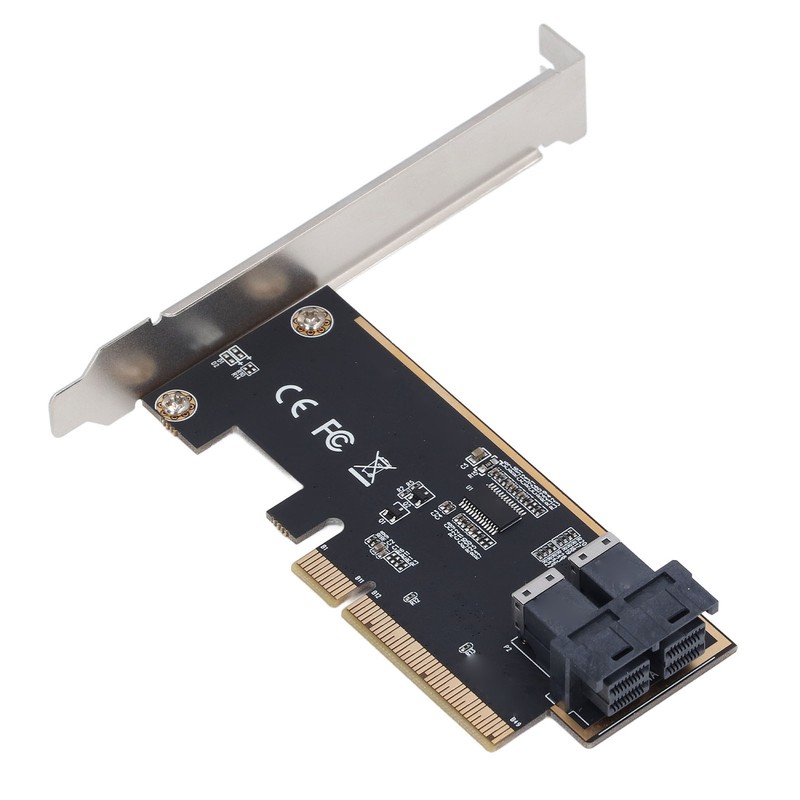 PCIe3.0 X8 to U.2 Adapter Card 64Gbps High Speed PCI