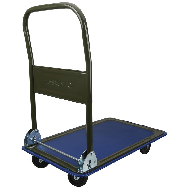 Olympia Tools 85-180 Folding & Rolling Flatbed Cart for Loading,