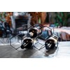 Hexagonal Wine Rack Black