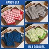 LauterSchutz® pot holders and oven gloves in a set -