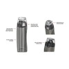 Thermos Tritan Hydration Bottle with Meter, 24-Ounce, Smoke (HP4100SMTRI6)