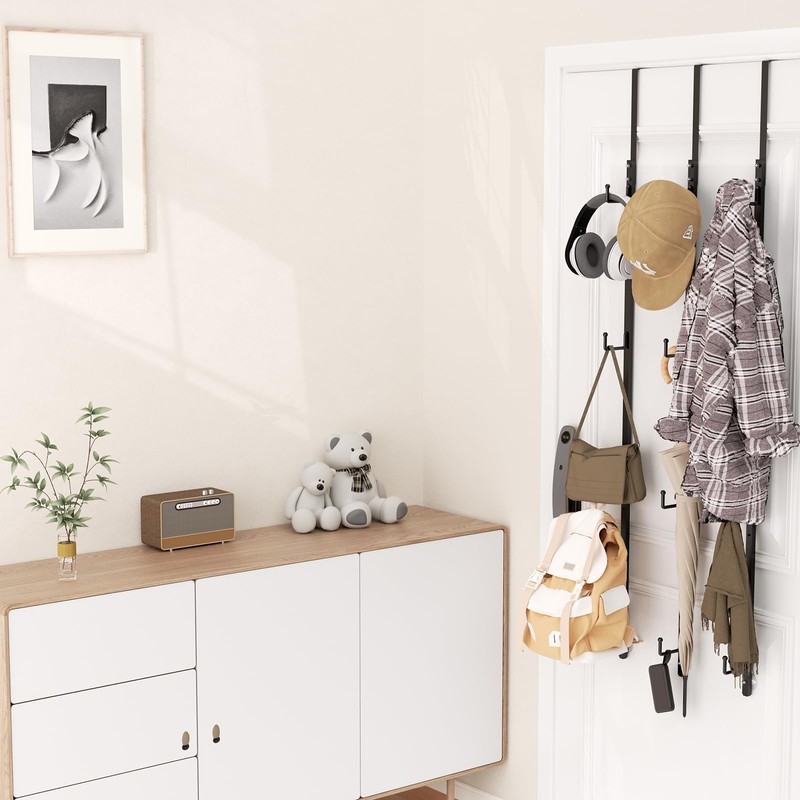 HapiRm Over Door Hat Rack - 3 Packs Hat Organizer