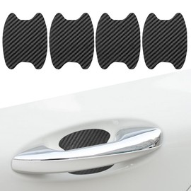 4PCS Car Door Handle Scratch Protector, Car Door Handle Protective Films, Door Handle Stickers and Decals Accessories, Door Handle Paint Cover Guard, Car Door Handle Cup Stickers for Cars Trucks SUVs