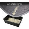 WePet Cat Litter Box Mat, Kitty Premium PVC Pad, Durable