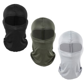 FaYaCa Balaclava Ski Mask, Motorcycle UV Protector Scarf, Summer Cooling Neck Gaiter, Balaclavas Breathable Full Face Cover 3 Pieces