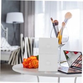 Alipis 2pcs Storage Box Desktop Organizer Drawers Desktop Drawer Units Jewelry Storage Case Stationery Storage Container Cosmetic Container Desk Organizer Stackable Organizer Drawer