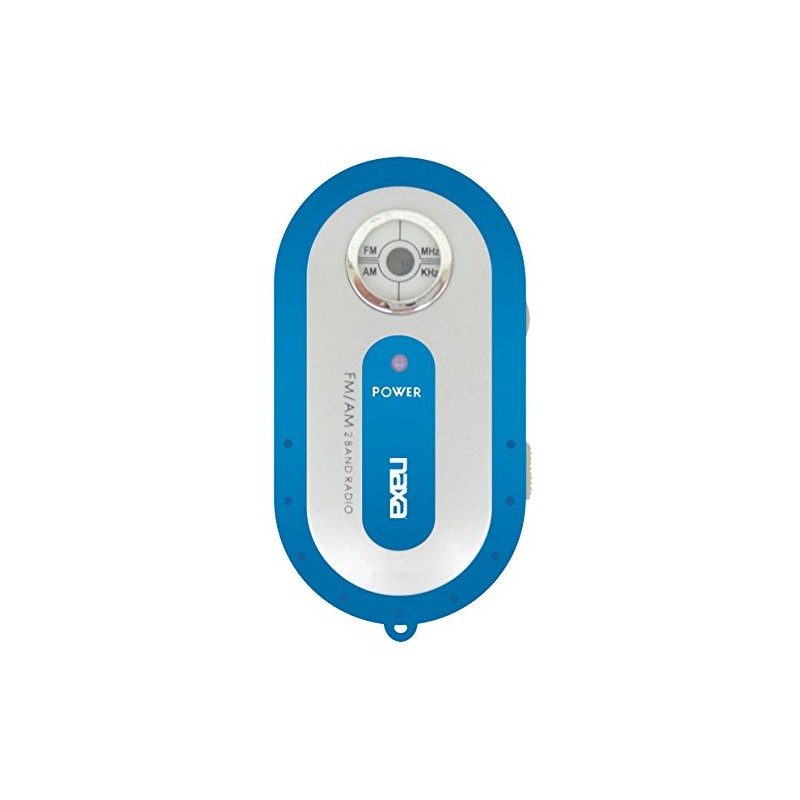 NAXA NR720BL Am/Fm Mini Pocket Radio (Blue)
