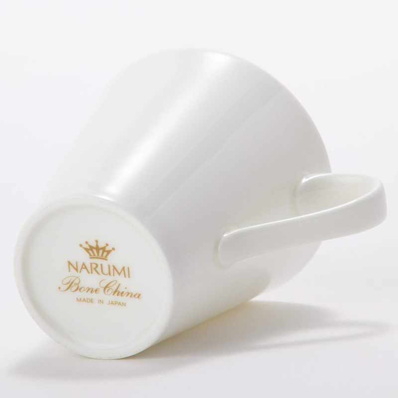 Narumi 50131-2934 Cup and Saucer, Pro Style, White, 4.1 fl