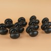 The Woodbury Lane 10 Pack Cabinet Knobs, Oval Drawer Pulls