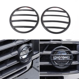 PIUGILH Car Fog Light Cover Suitable for INEOS Grenadier 2020-2024, Car Fog Lights Decorative Frame Car Exterior Accessories, Front Fog Light Protective Grille Cover