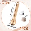 QfwdfcTrenz 4pcs Eye Cream Applicator Metal Eye Roller Cream Eye