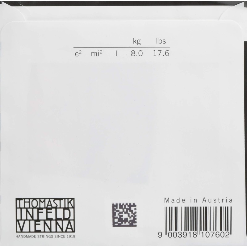 Tomastique Violin String TI E Wire Removable Pole End 4/4