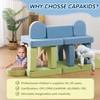 CAPAKIDS Kids Couch, Modular Kids Play Couch with 1000+ Building