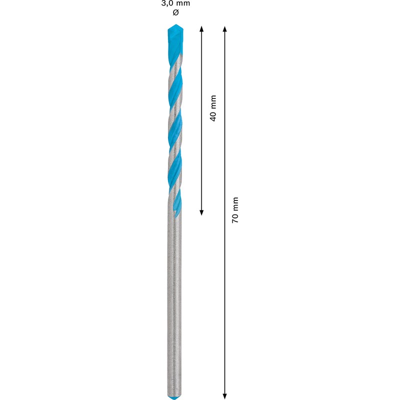 Bosch Professional 1x Expert CYL-9 MultiConstruction Drill Bit (for Concrete,