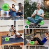 Small Exercise Ball Anti-Burst Non-Slip Stability 9 Inch with Inflatable
