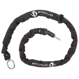 M-Wave Unisex - Adults C 5.5.14 Lock Chain for Frame Lock - Black
