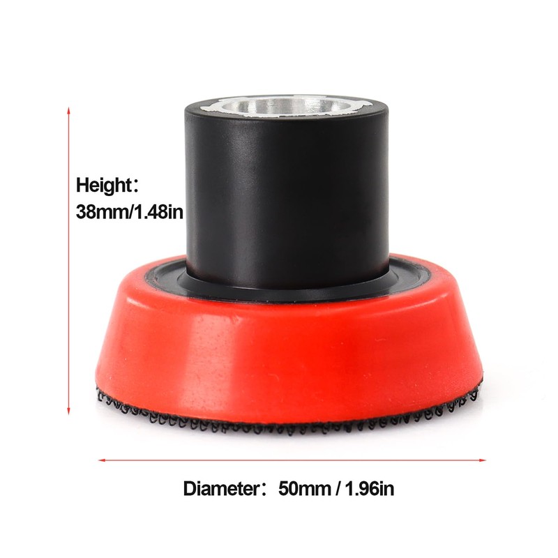 HOMESOM 2 Inch Backing Pads Hook Loop Backer Pads with