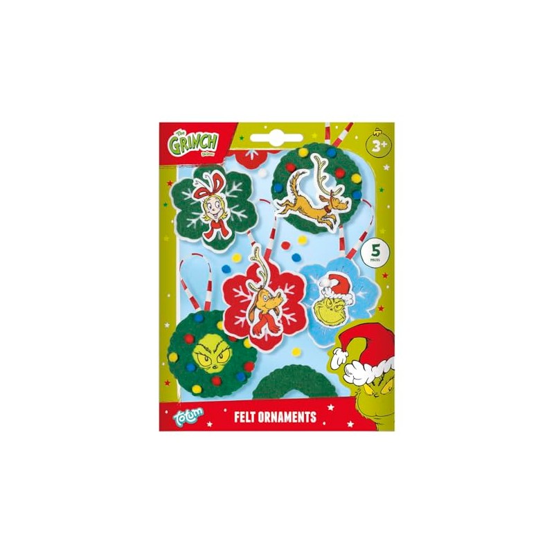 Totum The Grinch Felt Hangers