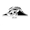 Sticker inspirado en Baby Yoda Calcomanía Vinilo Resistente al Agua/UV,