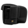 MegaGear MG1678 Ever Ready Leather Camera Case with Strap Compatible