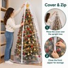 Transparent Christmas Tree Storage Bag for Artificial Trees – Thick