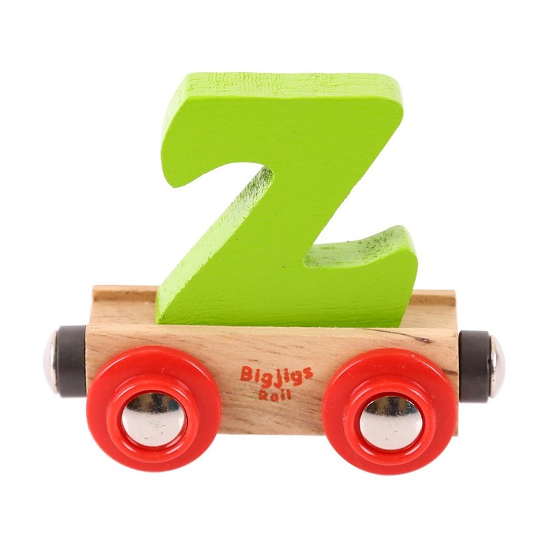 Bigjigs Rail Rail Name Letter Z (One Supplied)