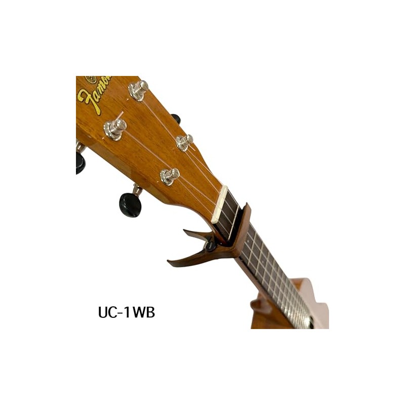 [KIWAYA] UC-1WB Capo for Ukulele (Brown)
