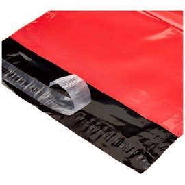 Triplast 6 x 9-Inch Plastic Mailing Postal Bag - Red (Pack of 100)