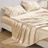 Bedsure Satin Sheets - Similar to Silk Bedsheets, 4-Piece Luxury